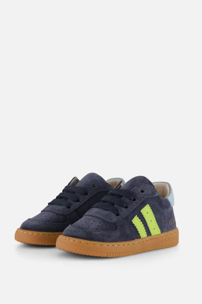 Shoesme blauw suède sneakertje