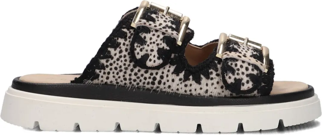Maruti Dilan Slippers Dames - Maat 40 - Zwart - afbeelding 6 van 6