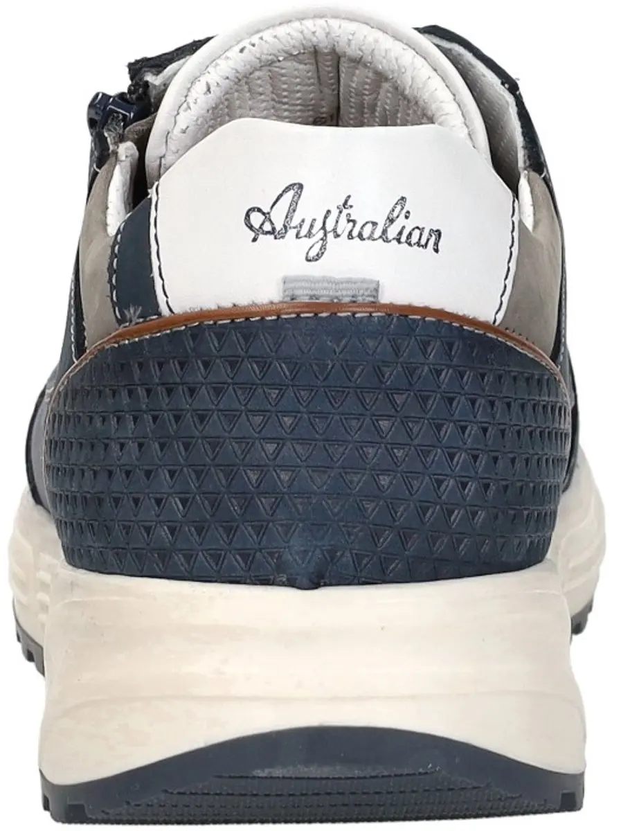 Australian Hawker Leren Sneakers Heren - Blauw - 39 - afbeelding 6 van 6