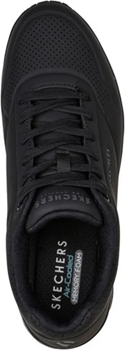 Skechers Uno Stand On Air Heren Sneakers - Zwart - afbeelding 5 van 6
