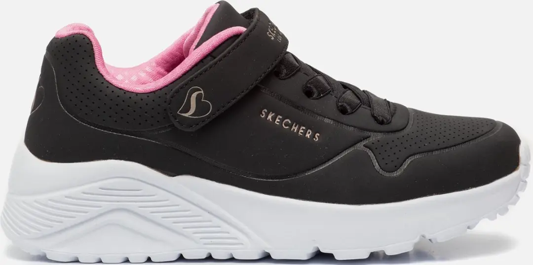 Skechers Skechers Uno Lite sneakers zwart Textiel 42801
