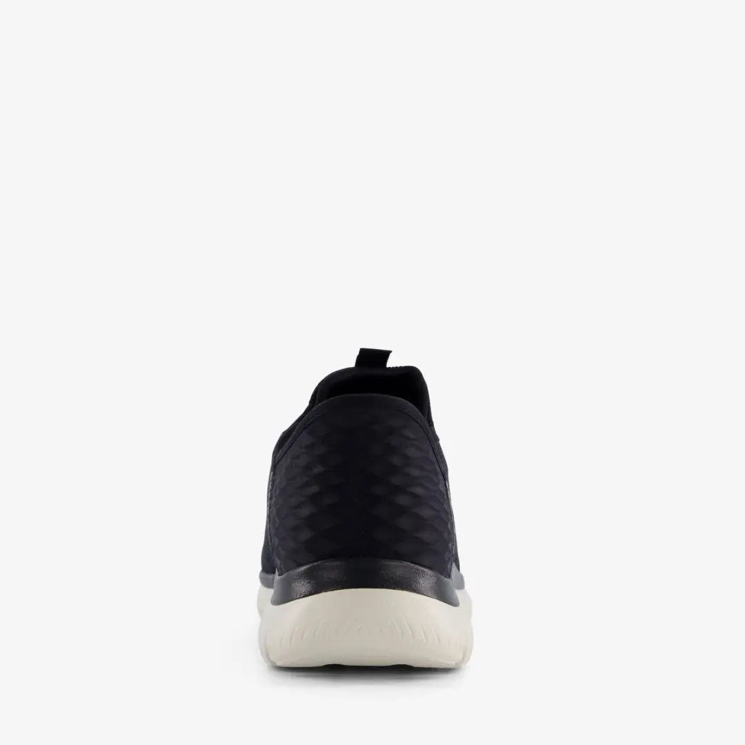 Skechers Slip-ins Summits Key Pace Heren Sneakers - 40 - Zwart/Wit - afbeelding 4 van 6