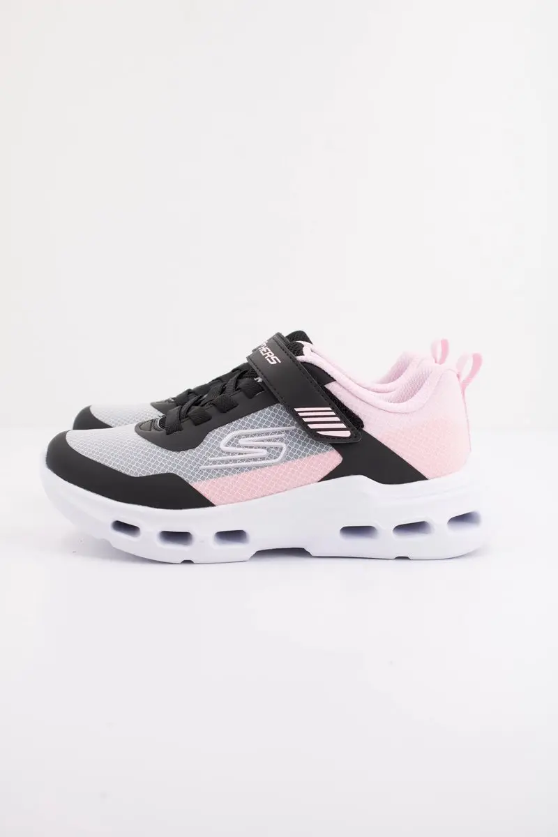 Skechers Glide-Step Drift Meisjes Sneakers - Maat 34 - Roze - afbeelding 3 van 6