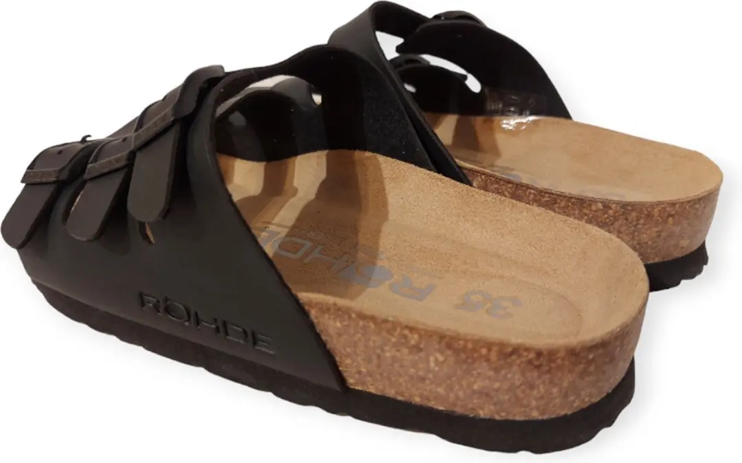 Rohde Slipper 5618 - Zwart - afbeelding 2 van 6