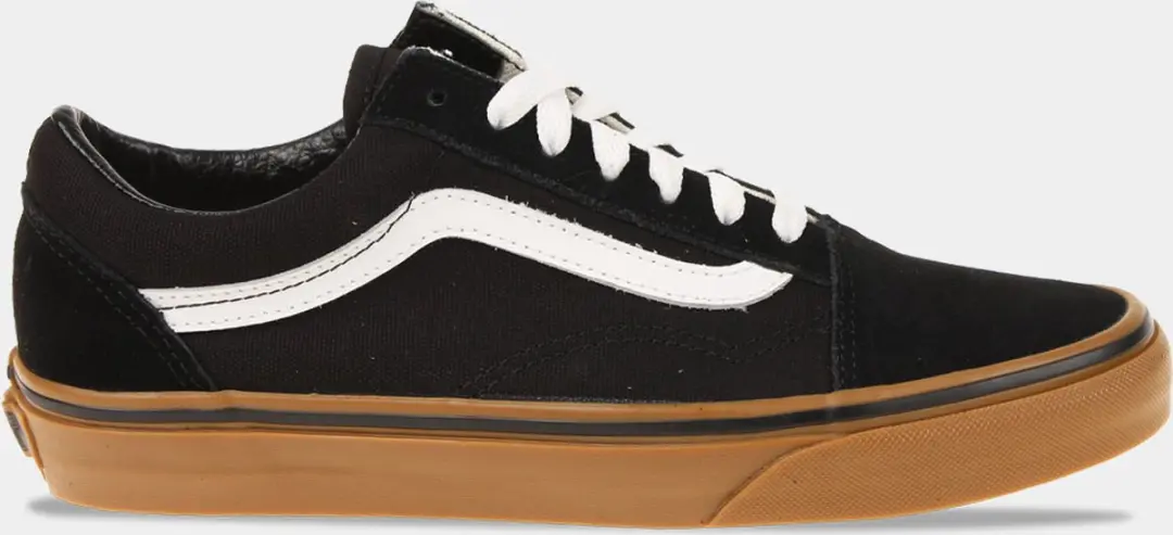 Vans Old Skool Gumsole Zwart/Wit
