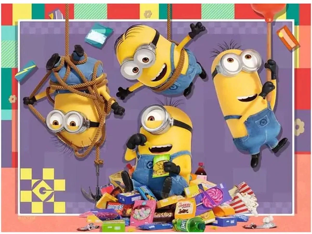 Ravensburger Despicable Me 4 4-in-1 Puzzel - 147 Stuks - Multicolor
