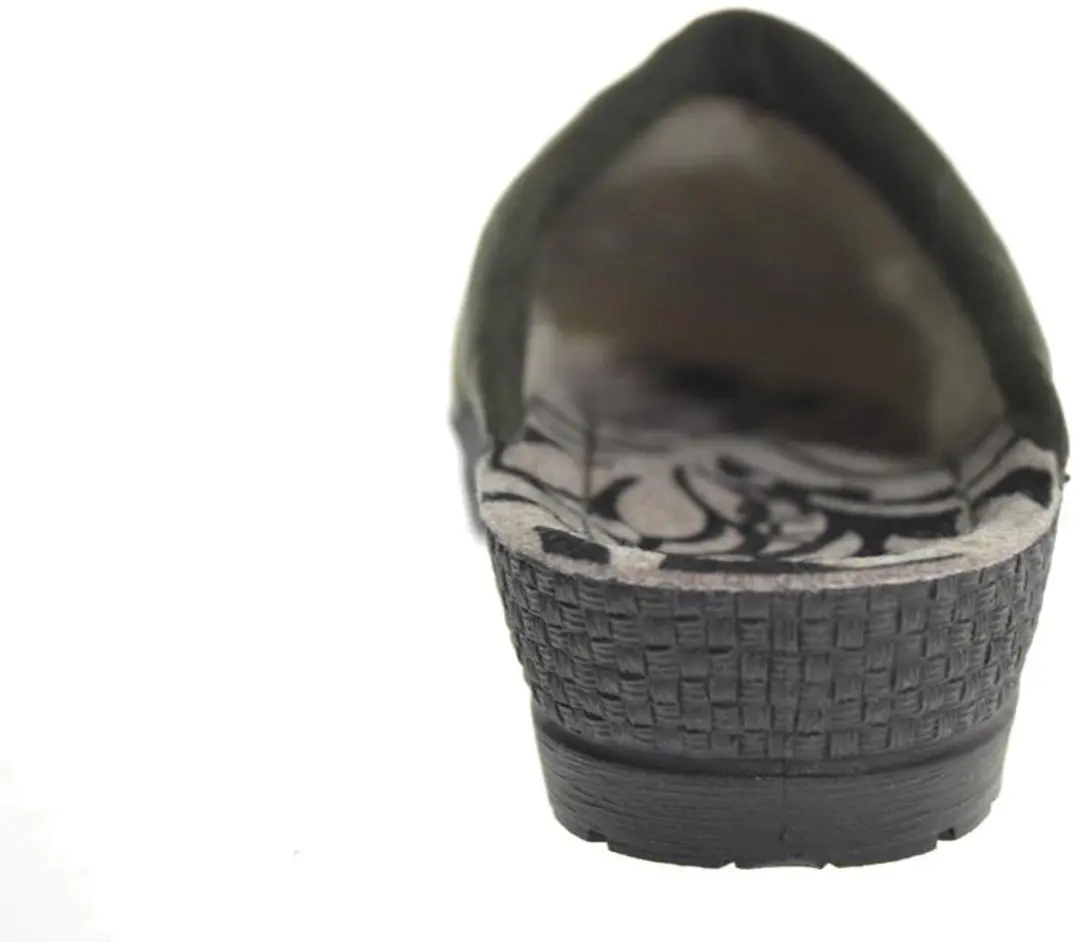 Rohde Dames Pantoffel 2291 - Maat 37 - Kaki