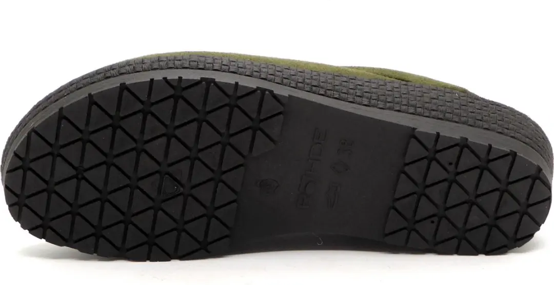 Rohde Dames Pantoffel 2291 - Maat 37 - Kaki