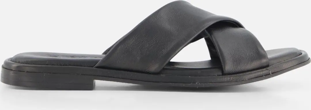 Tamaris Slippers zwart Leer