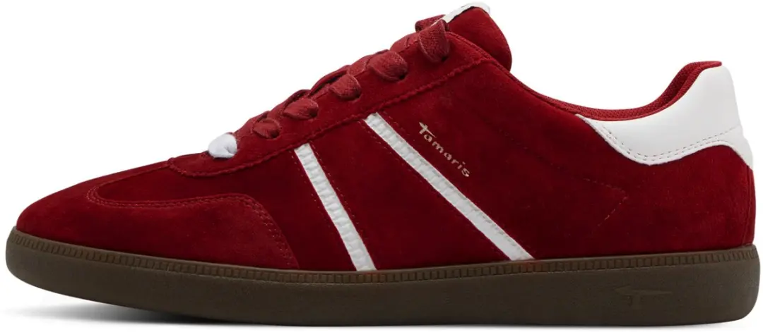 Tamaris Sneaker 1-23624-43 537 dames lage damesschoenen leer M2362443 rood