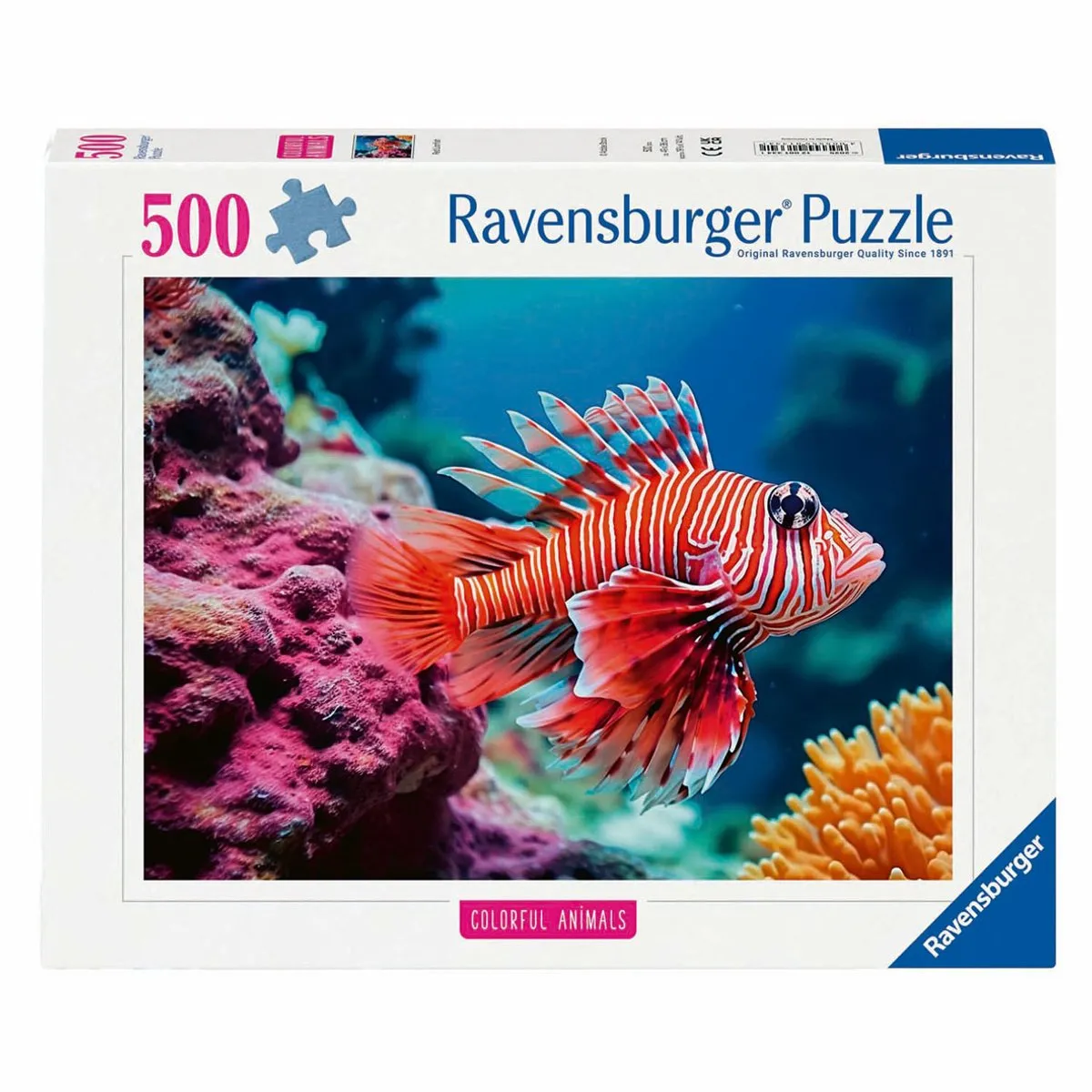 Ravensburger Red Lionfish Puzzel 500 Stuks - Meerkleurig