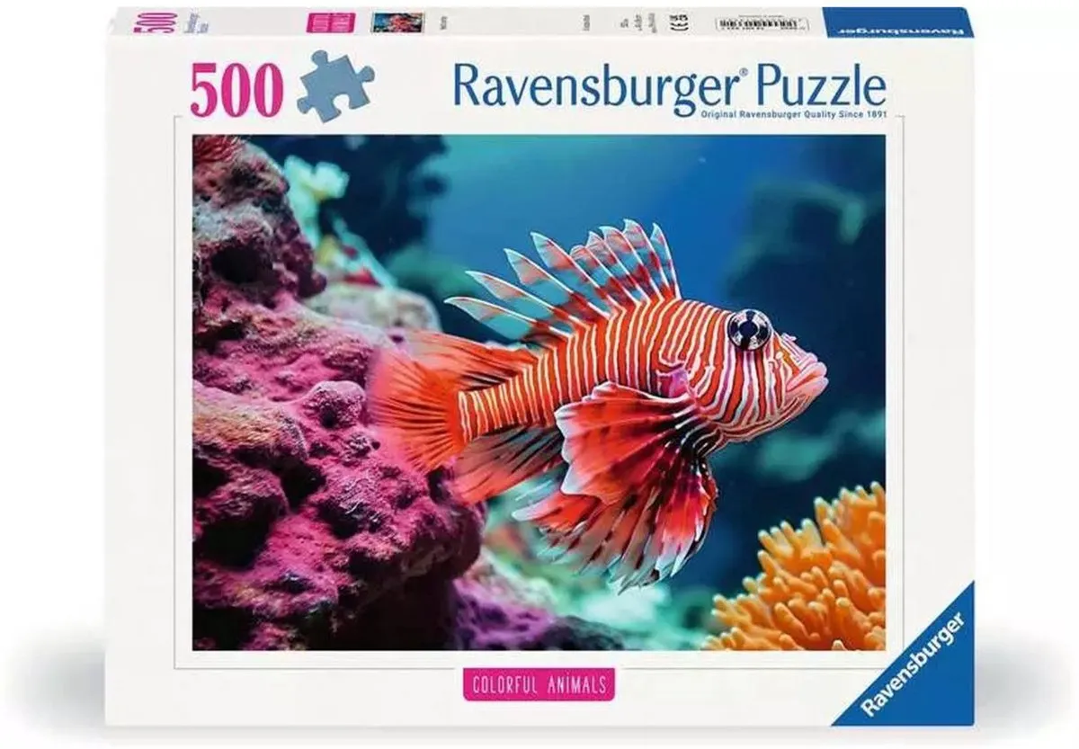 Ravensburger Red Lionfish Puzzel 500 Stuks - Meerkleurig