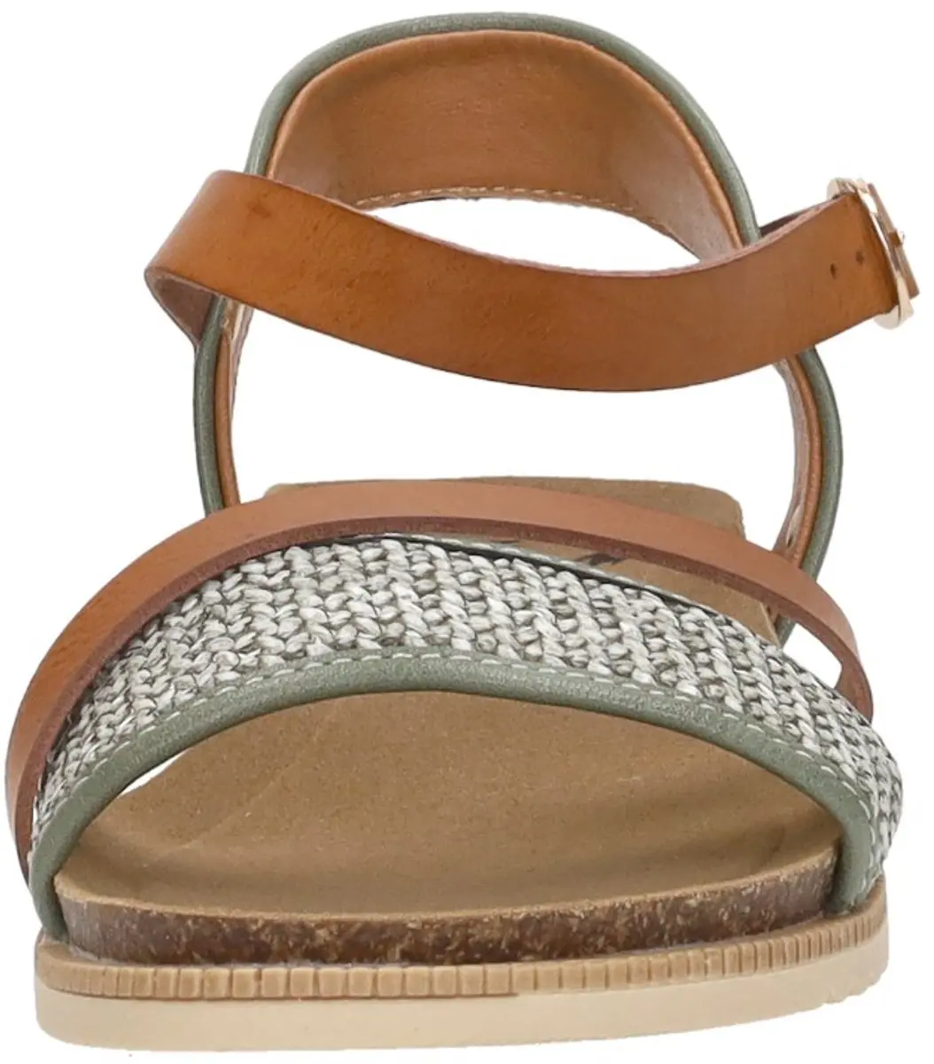 Mustang Sandalen Plat Sandalen Plat - groen - Maat 37 - afbeelding 6 van 6