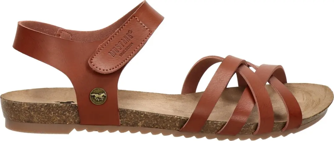 Mustang Sandalen Plat Sandalen Plat