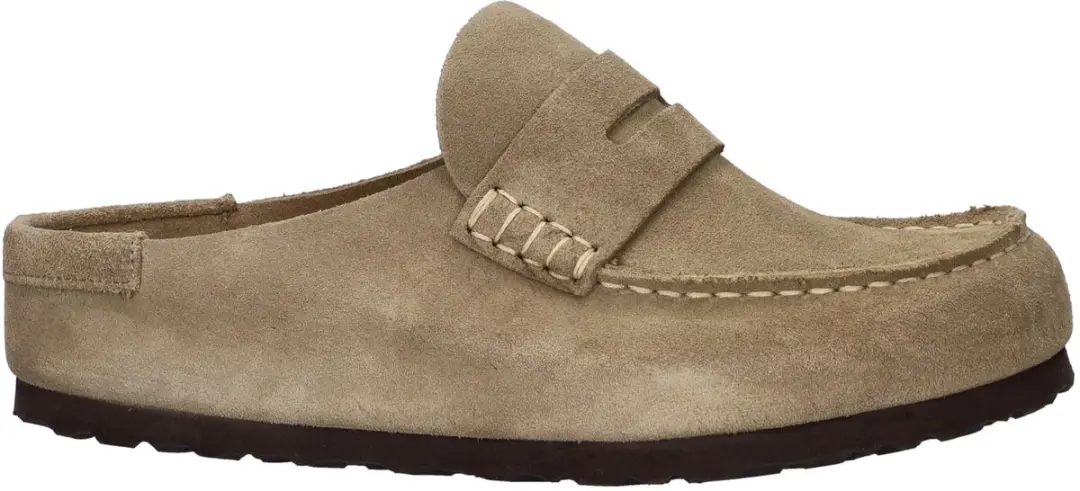 Birkenstock Naples Wrapped Dames Loafer - Taupe 38 - afbeelding 4 van 6
