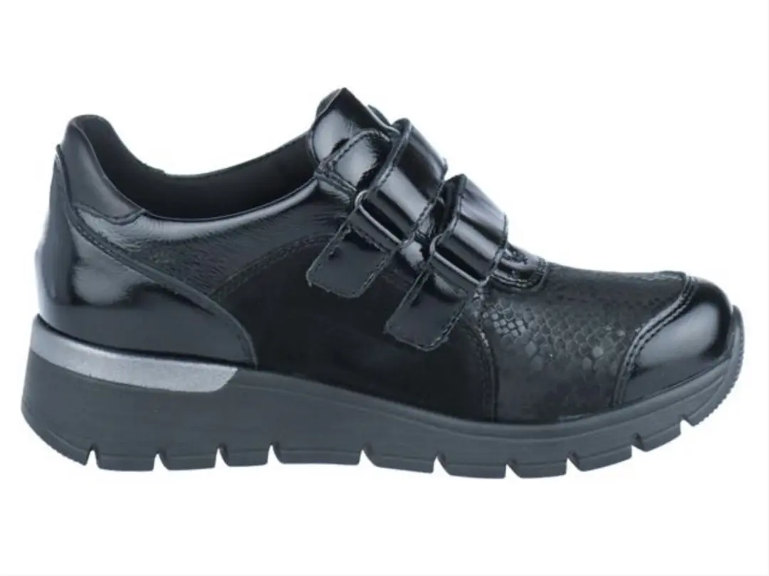 Waldlaufer Orthotritt Klittenbandschoen 626K31 400 001 Zwart Wijdte K
