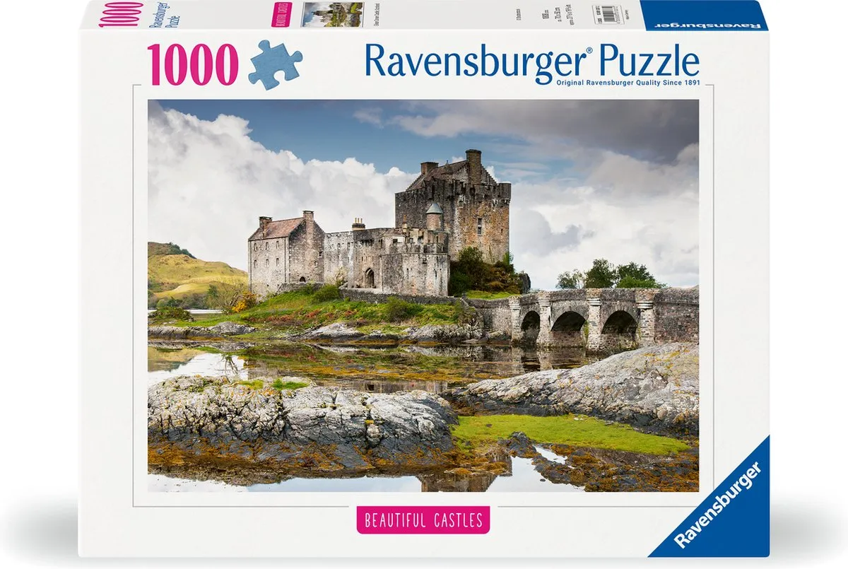 Ravensburger Eilean Donan Castle Legpuzzel 1000 Stuks - MPN 12001337