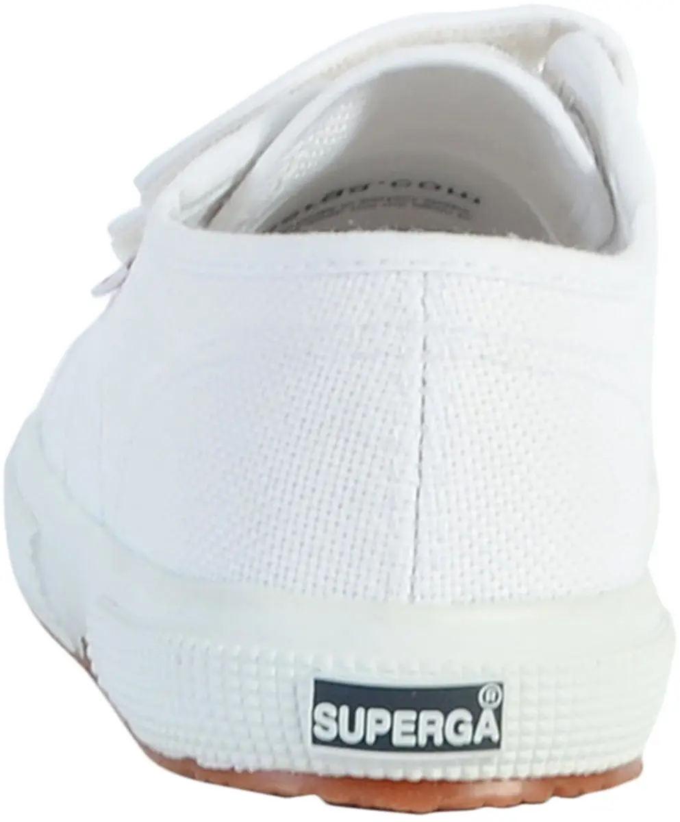 Superga Cotjstrap Classic Kindertrainers - Wit - 26 - afbeelding 2 van 6