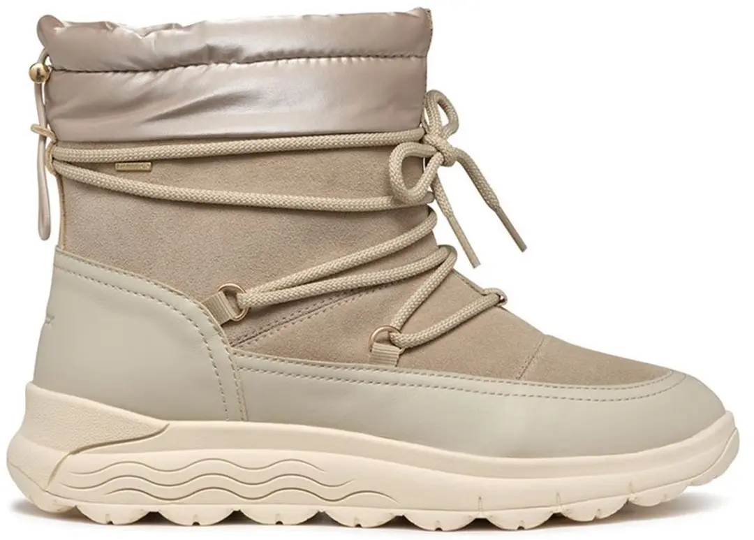 Geox D Spherica 4x4 B Abx Booties Beige EU 39 Vrouw