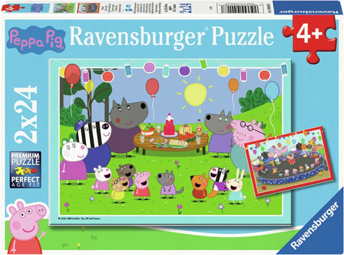 Ravensburger Peppa Pig Puzzel 24 Stuks - Multicolor