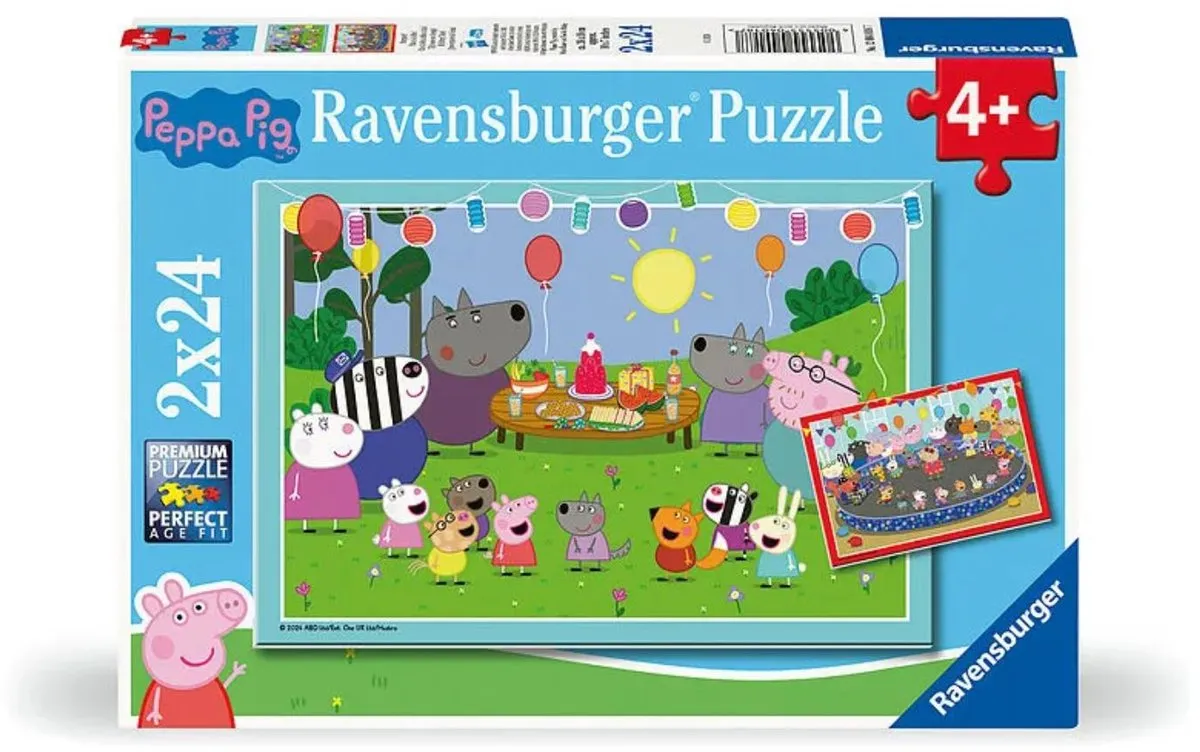 Ravensburger Peppa Pig Puzzel 24 Stuks - Multicolor