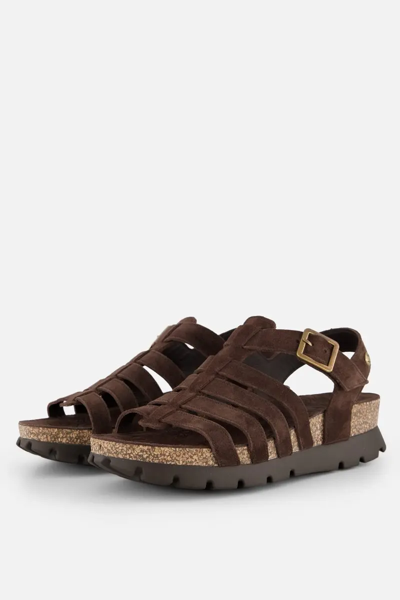 Panama Jack Sasha Sandalen bruin Suède