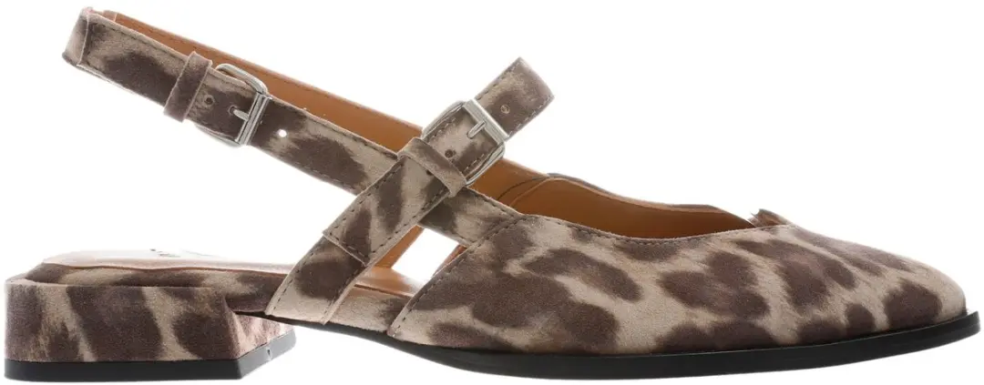 VIA VAI Jazz Valerie Slingbacks 39 - Luipaardprint - afbeelding 6 van 6
