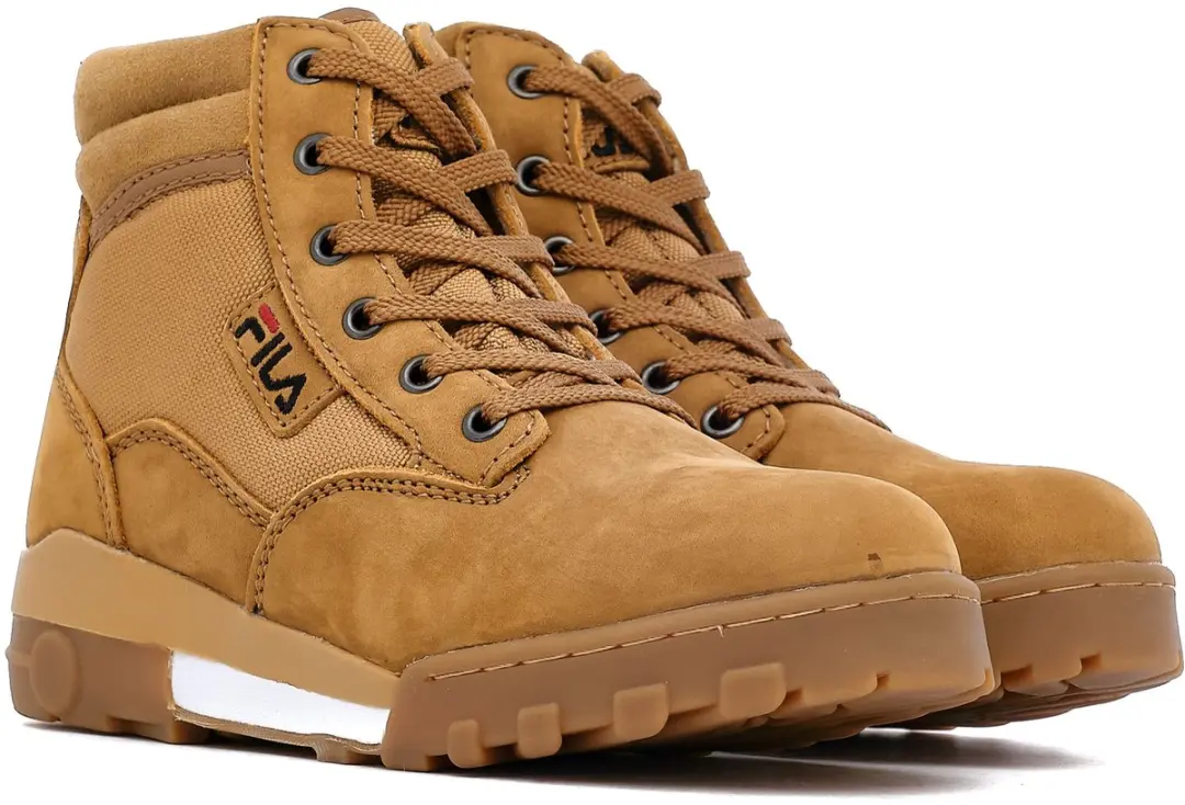 Fila Mid Grunge II FFW0217-23015 Damesschoen - 37 - Bruin - afbeelding 2 van 6