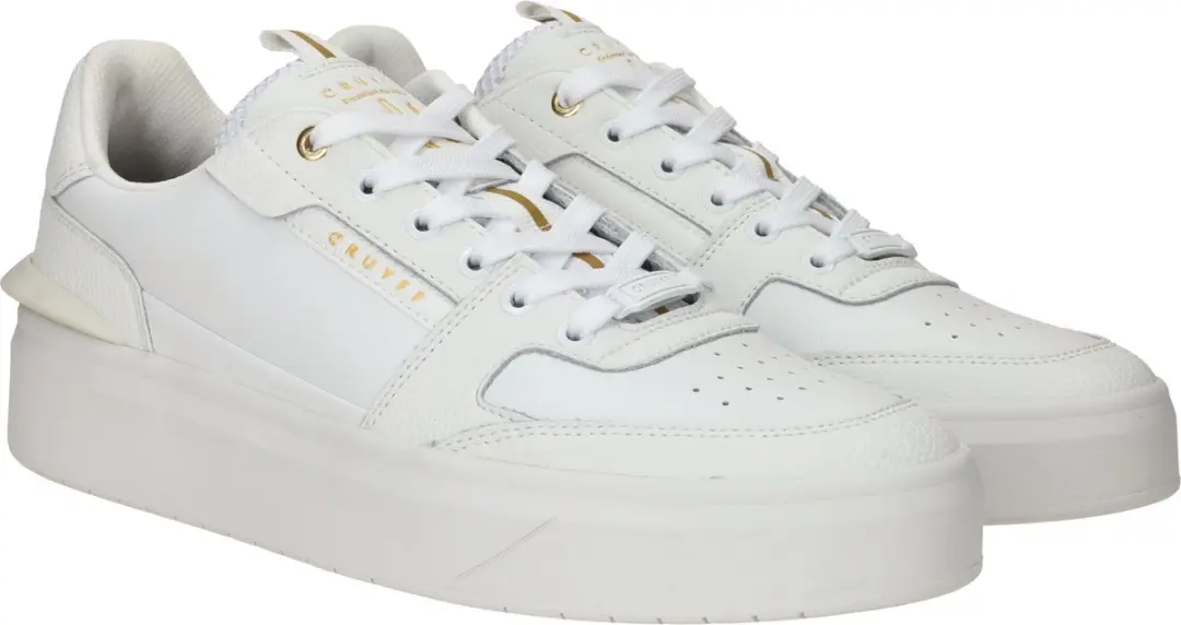 Cruyff Endorsed Tennis Heren Sneakers - Wit - Maat 43 - afbeelding 4 van 6