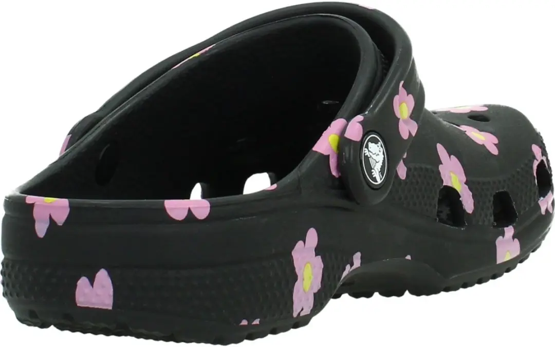 CROCS CLASSIC FLOWER CLOG Zwart 32/33 EU