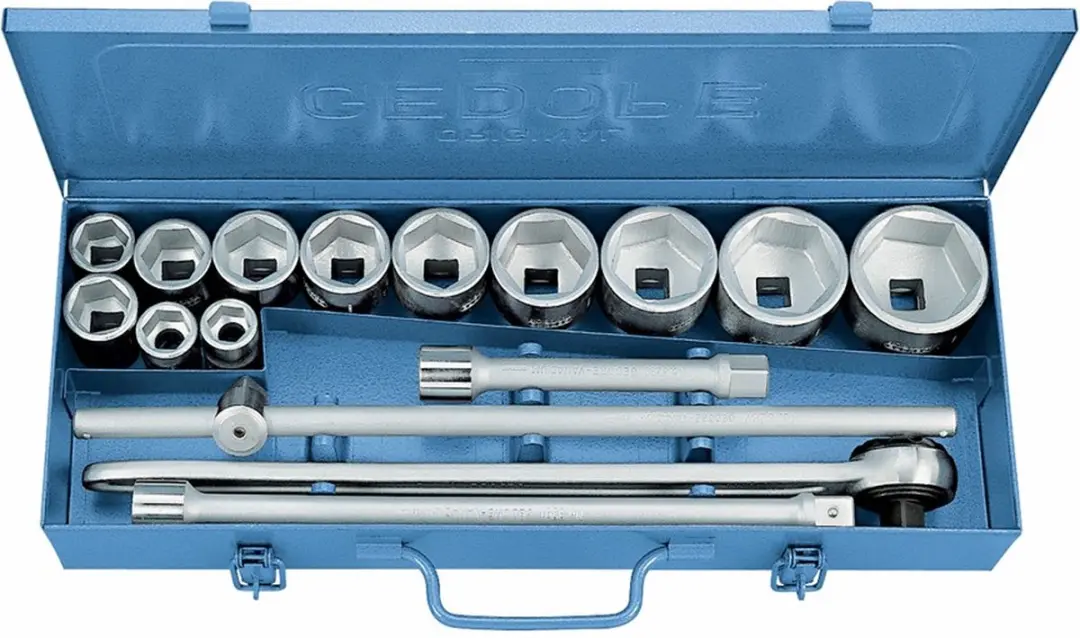 Dopsleutelset 3/4 16-dlg.