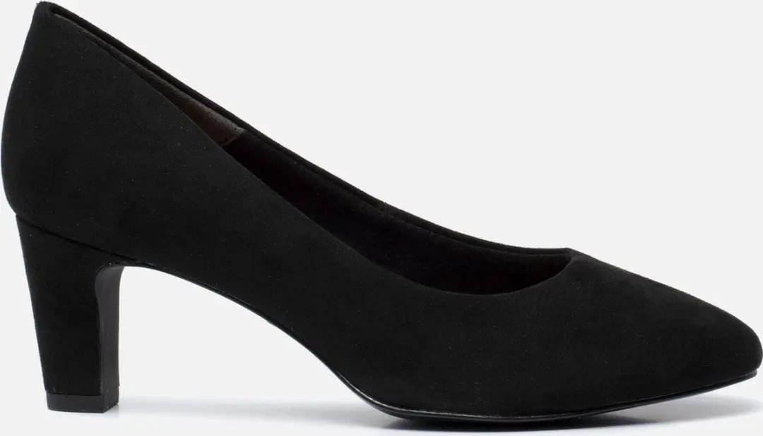 Tamaris Pumps zwart Textiel