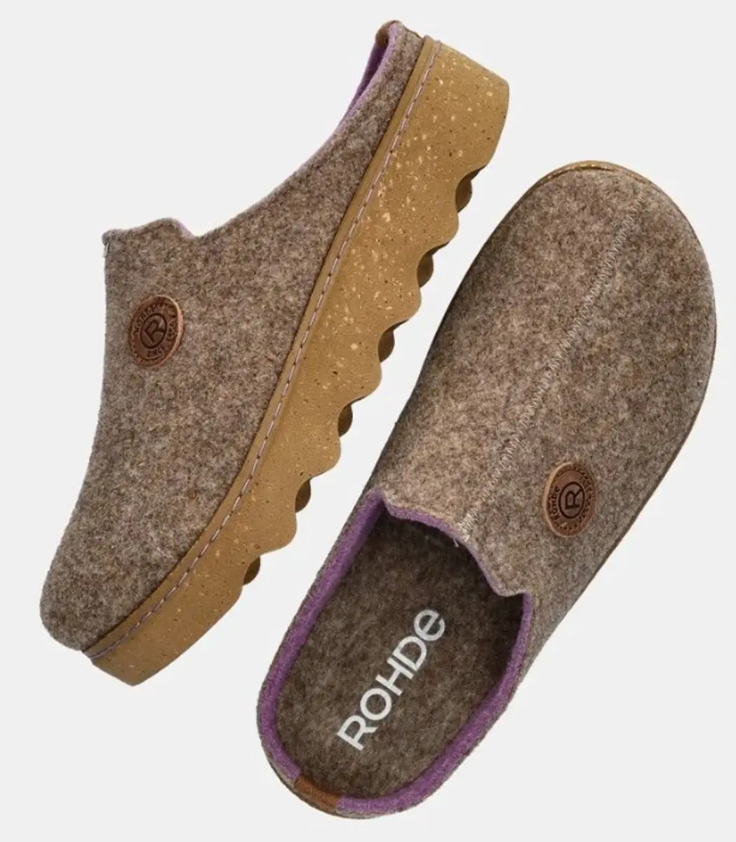 Rohde Muil Vrouwen - Beige - Maat 38