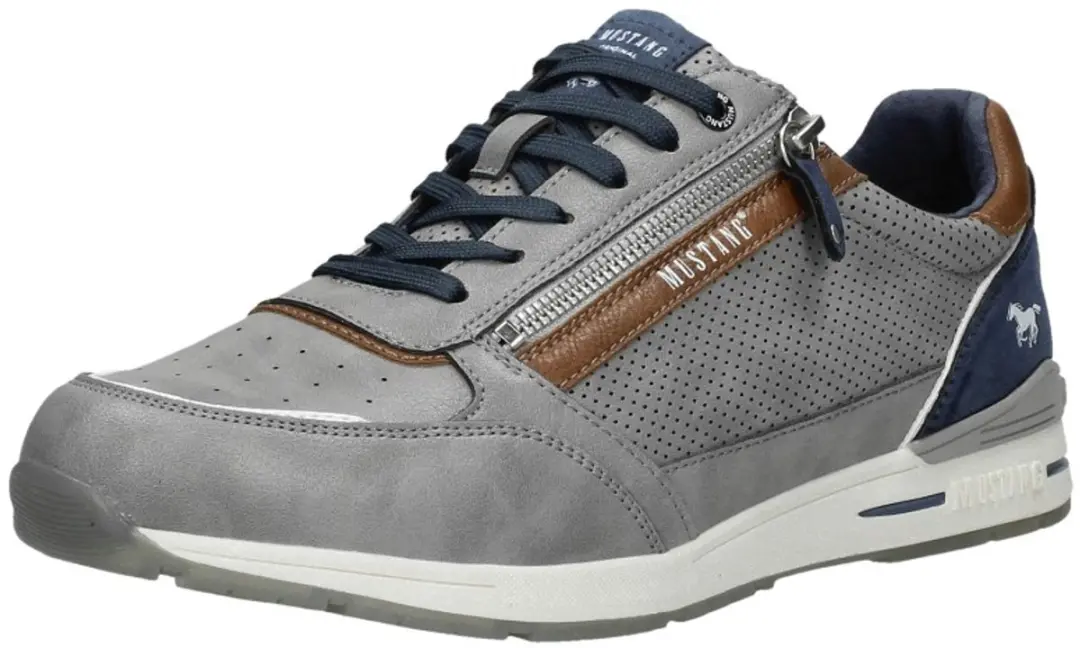 Mustang Sneakers Laag - Grijs - afbeelding 5 van 6