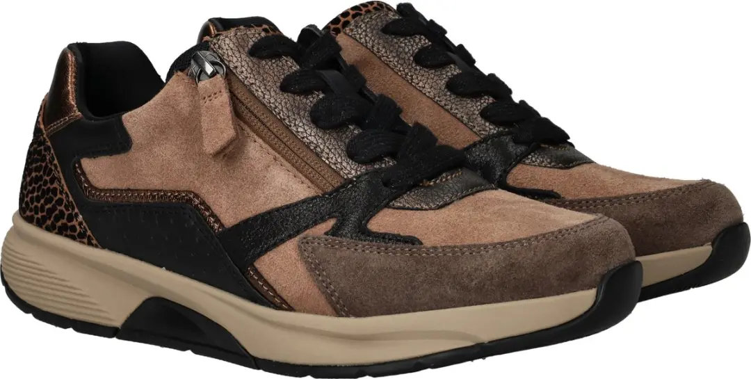 Gabor Dames Sneakers 878 - Bruin - Maat 39 - afbeelding 4 van 6