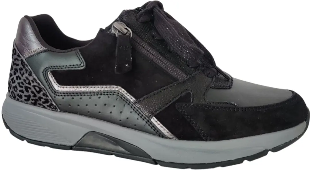 Gabor Dames Sneakers 878 - Zwart - afbeelding 3 van 6