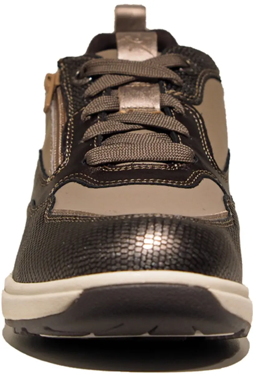 Xsensible Grenoble Combi Dames Veterschoenen 37 - Taupe