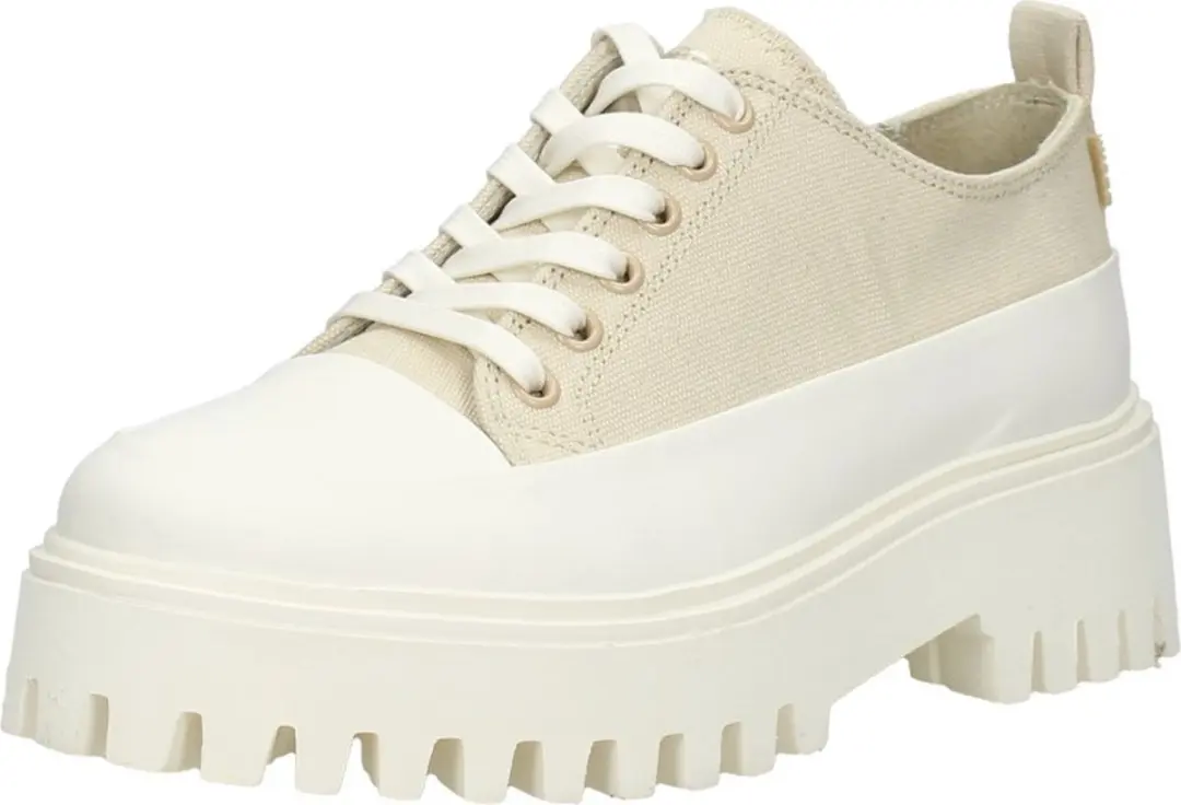 Bronx Groov-y Veterschoenen Laag - Beige - Maat 37 - afbeelding 3 van 6