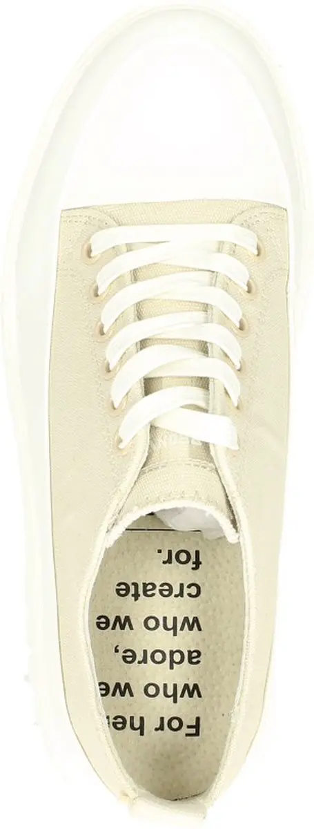 Bronx Groov-y Veterschoenen Laag - Beige - Maat 37 - afbeelding 4 van 6
