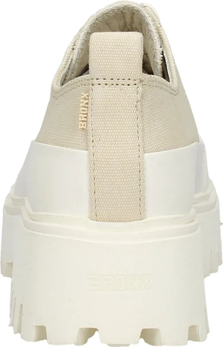 Bronx Groov-y Veterschoenen Laag - Beige - Maat 37 - afbeelding 5 van 6