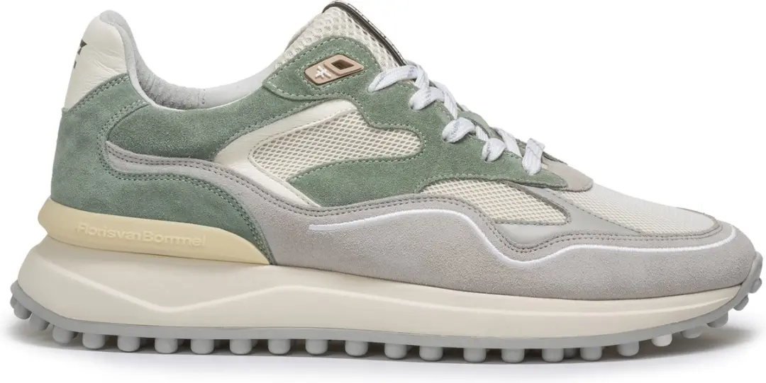 Floris van Bommel Noppi Sneakers SFM-10159 - Groen - Maat 44⅔ - afbeelding 3 van 6