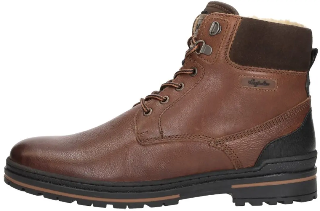 Australian York Veterschoenen Hoog - Cognac - Maat 39 - afbeelding 2 van 6