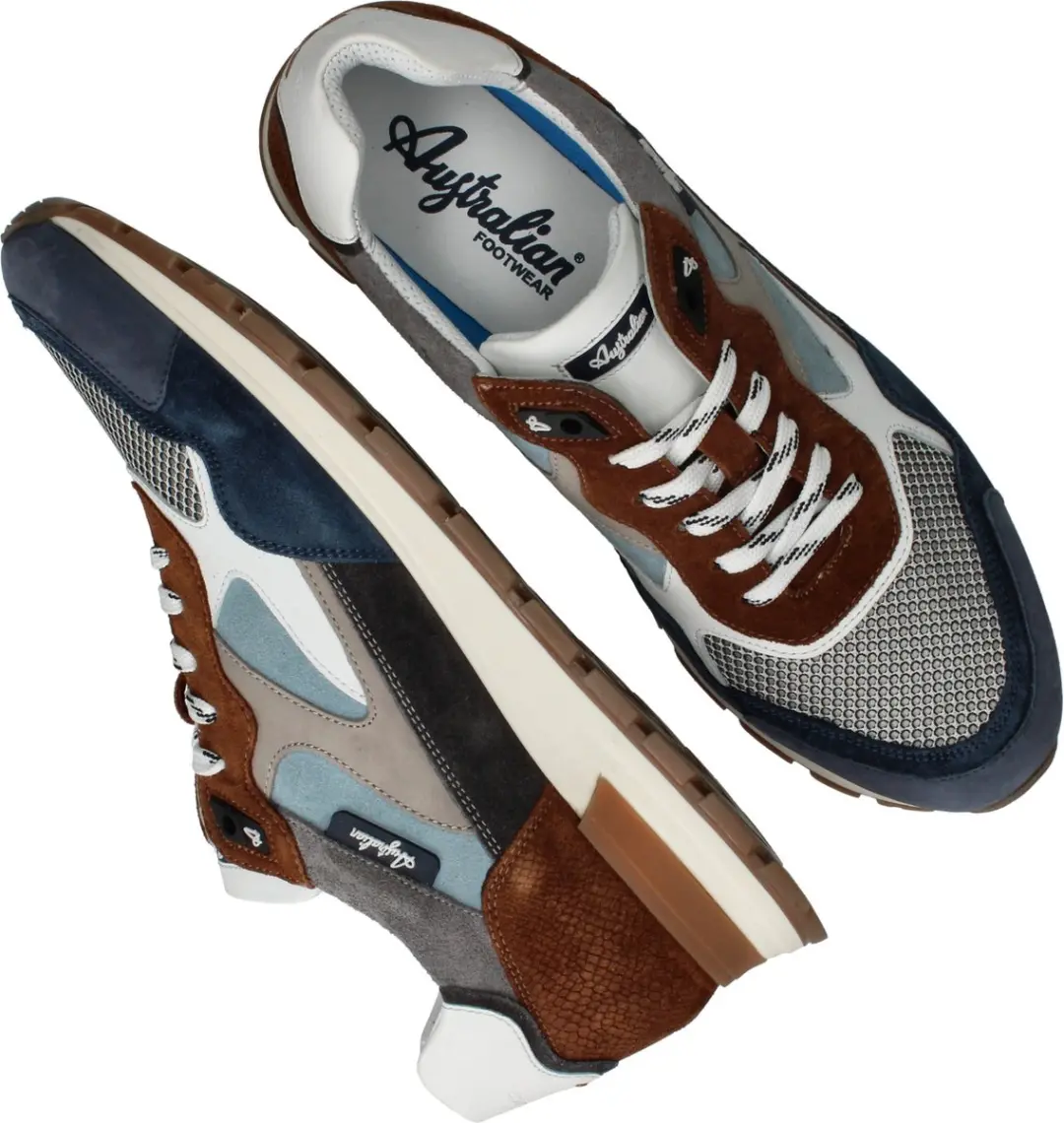 Australian Tiago Sneakers grijs Leer - Maat 40 - afbeelding 6 van 6