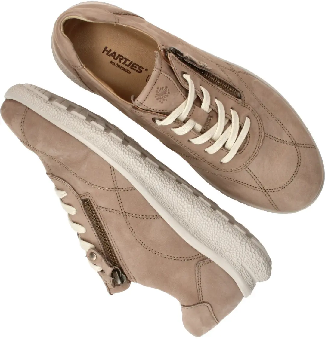 Hartjes Rap Shoe Veterschoenen - Maat 42 Taupe