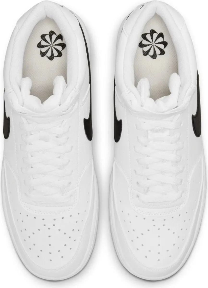 Nike Court Vision Mid Next Sneakers - 47 - Wit/Zwart - afbeelding 6 van 6