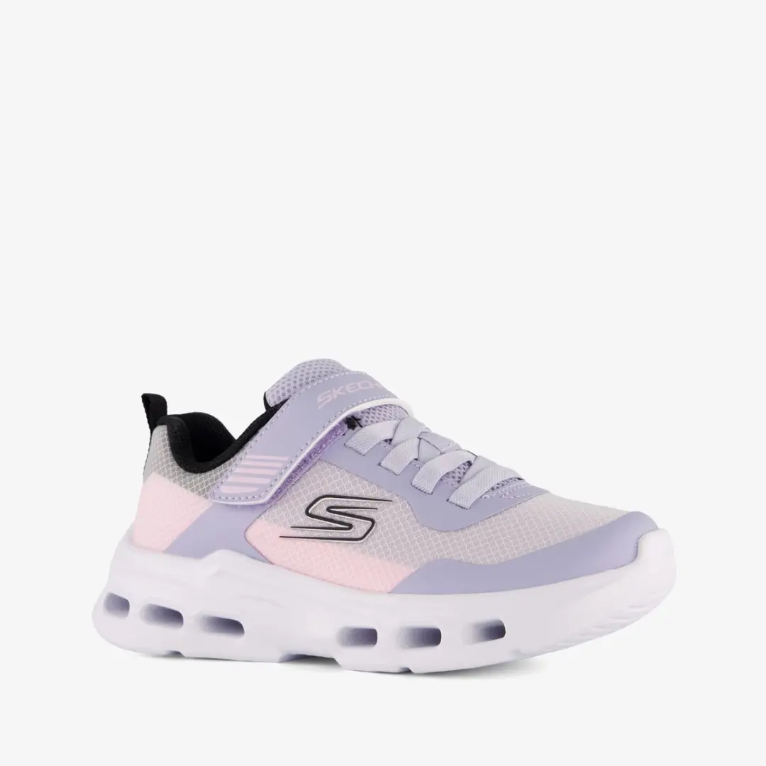 Skechers Glide-Step Drift meisjes sneakers lila roze