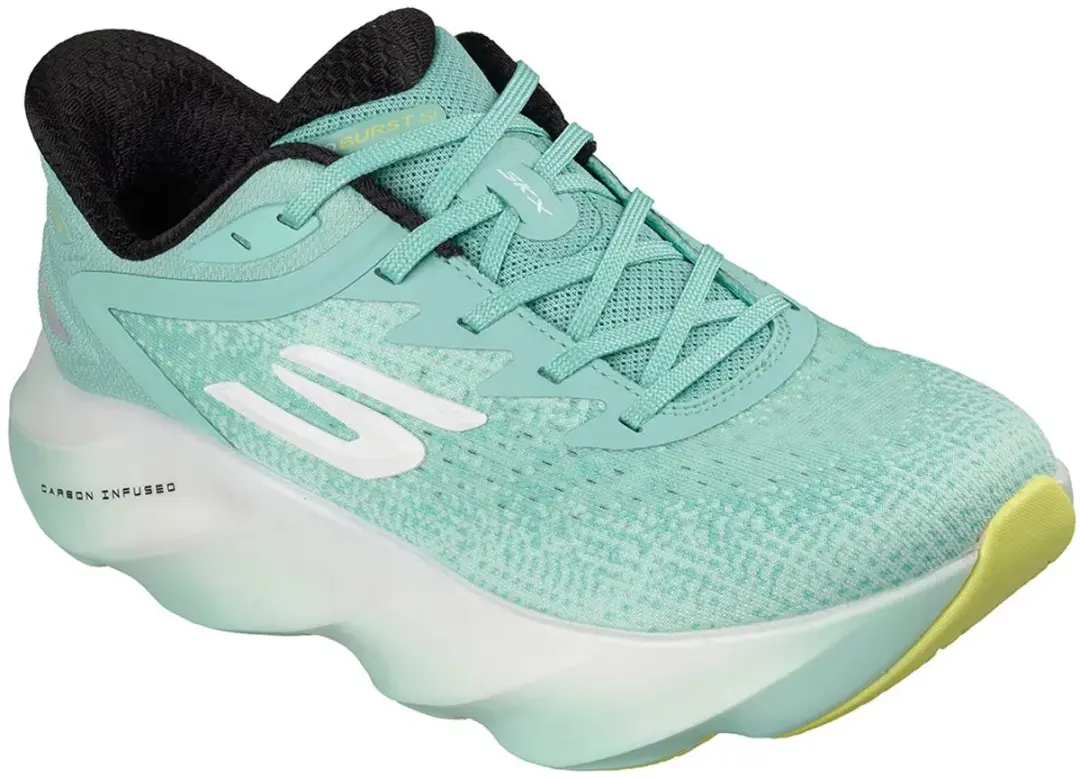Skechers SKX Aero Burst Schoenen - Turquoise/Lime - EU 41