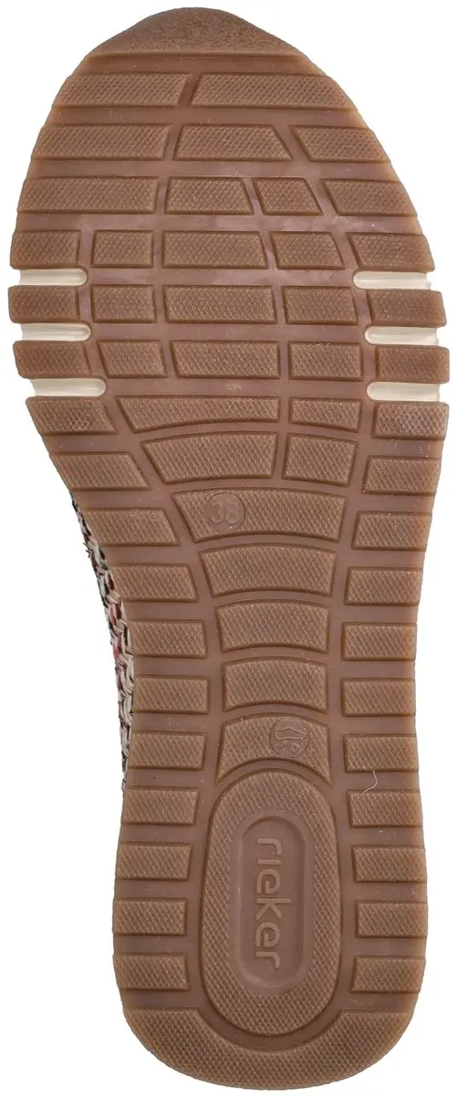 Rieker Dames Instappers - Beige - Maat 40 - afbeelding 6 van 6