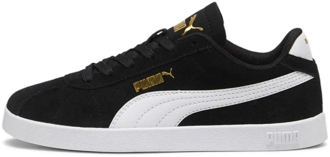 PUMA Club II Jr Sneakers - 36 - Zwart/Wit - afbeelding 5 van 6