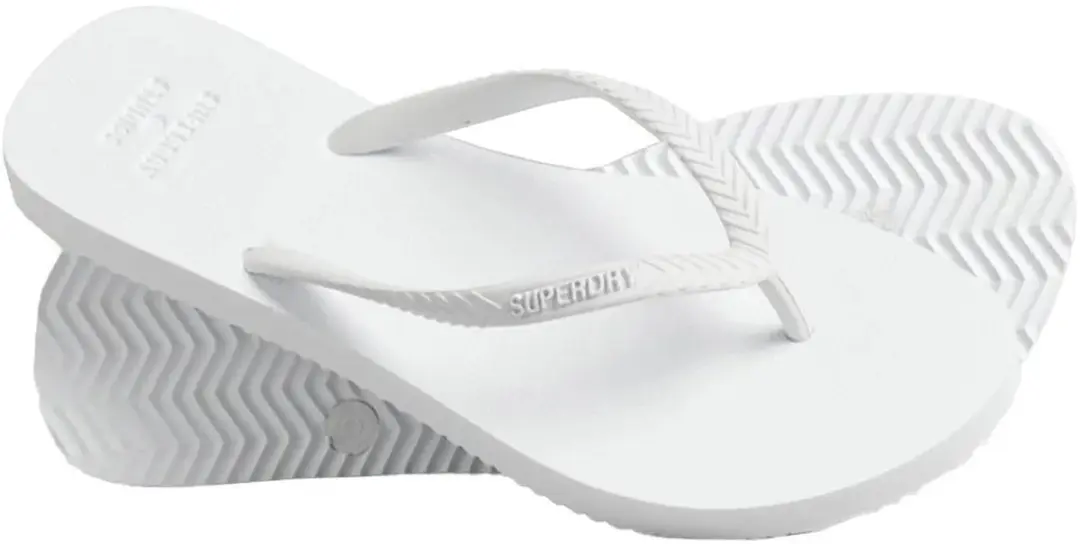 Superdry Studios Classic Slippers Wit EU 38-39 Vrouw